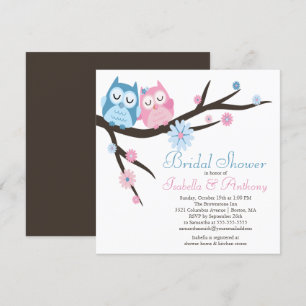 Invitation Mignon dans la Fête de la mariée de couples de