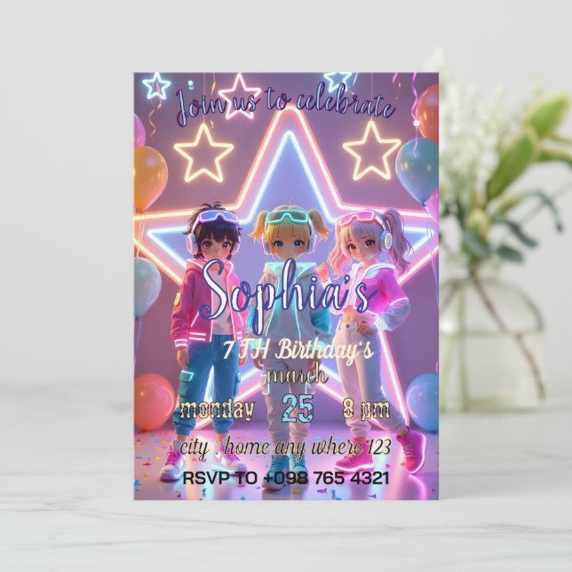 INVITATION MIGNON DÉMON KPOP (Debout devant)