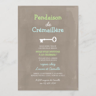 Invitation Mignon Pendaison de Crémaillère