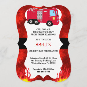 Invitation mignonne d'anniversaire de