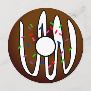 Invitation mignonne d'anniversaire de Sleepover de