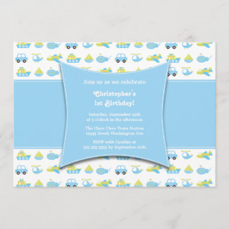 Invitation mignonne de fête d'anniversaire de