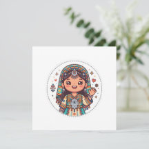Mignonne femme marocaine amazighe Kawaii avec auto