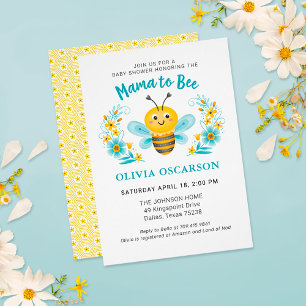 Invitation Mignonne maman to Bee Boy Baby shower