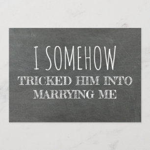 Invitation Mignonne servante d'accueil / Maid of Honor Propos