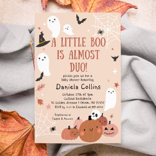Invitation Mignonne Un Petit Baby shower D'Halloween Boo