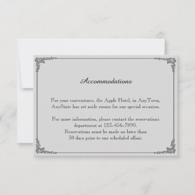 Invitation Mignons mariés s'embrassant en insert de mariage g (Devant)