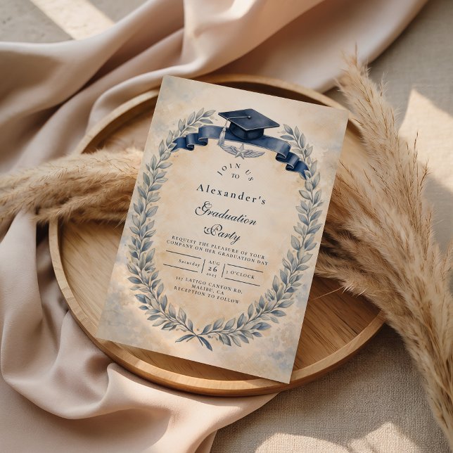 Invitation Military Air Force Graduation Theme (Créateur téléchargé)