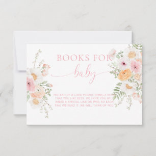 Invitation Millie Floral Livres Pour Baby Request Card