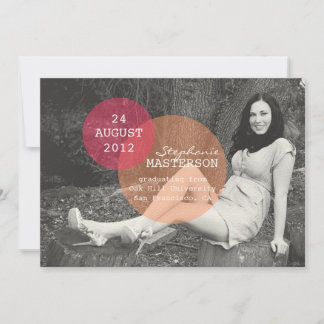 Invitation Milliers de mots Annonces de graduation