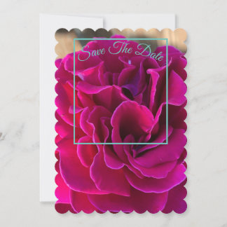 Invitation Mind Edition : Scalloped Enregistrer La Date