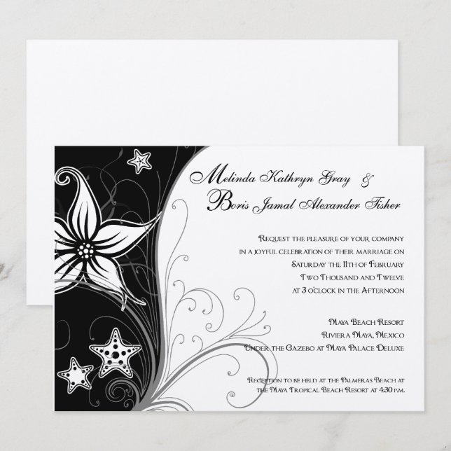 Invitation Mindy Boris Modifications finales (Devant / Derrière)