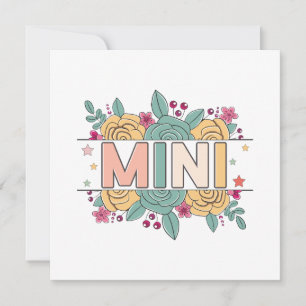 Invitation Mini Fleur