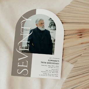 Invitation Miniature 70e anniversaire