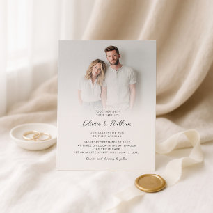 Invitation Miniature de la photo Script de superposition de c