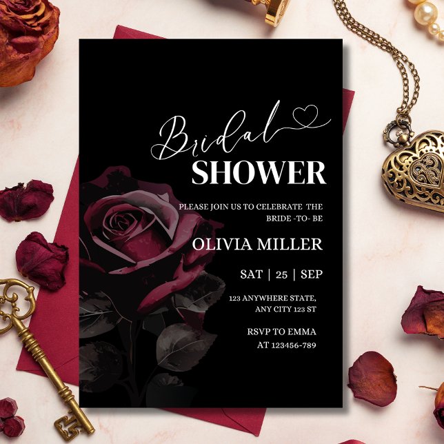 Invitation minimale pour une fête de mariage éléga (Créateur téléchargé)
