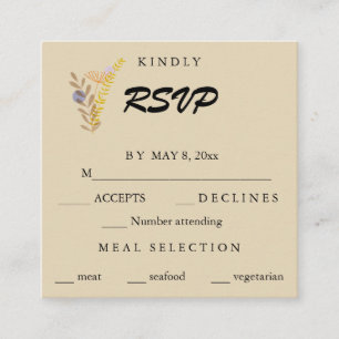 Invitation minimaliste de Feuilles Boho modifiable