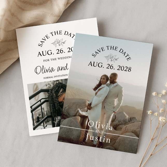 Invitation Minimaliste Enregistrer la date (Créateur téléchargé)