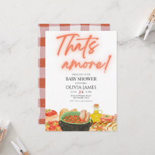 Invitation Minimaliste et baby shower