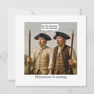 Invitation Minutemen en formation.