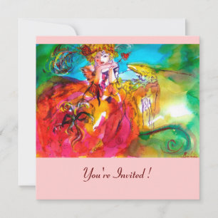 INVITATION MIRANDOLINA MARDI GRAS MASQUERADE PARTI