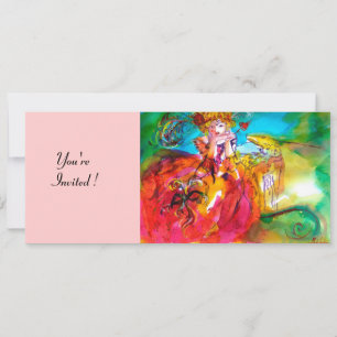 INVITATION MIRANDOLINA MARDI GRAS MASQUERADE PARTI