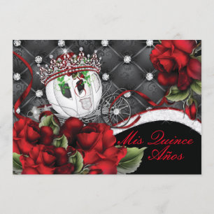 Invitation Mis Quince Anos et Sweet 16 ans