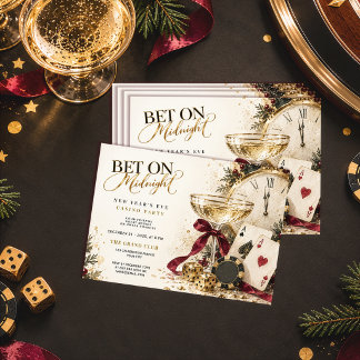 Invitation Misez sur la soirée du Nouvel An Casino de la Sain