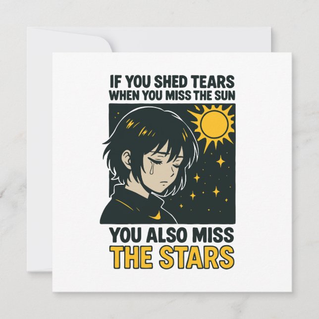 Invitation Miss the stars (Devant)