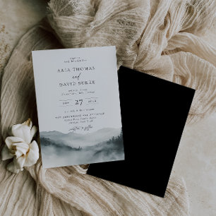 Invitation Misty Mountain Mariage
