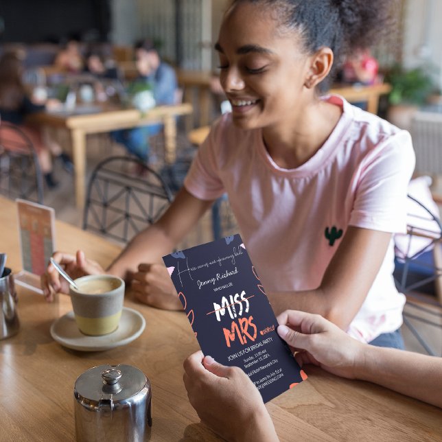 Invitation Mlle Mme. (Créateur téléchargé)