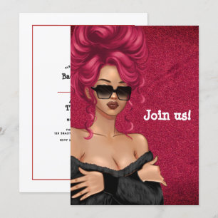 Invitation Mode d'été Red Haired Bachelorette