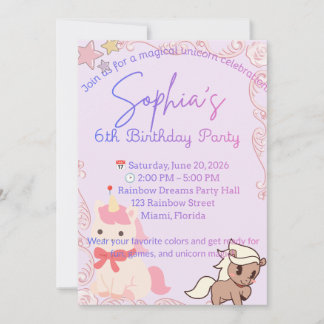 Invitation Modèle de carton d'invitation d'anniversaire modif