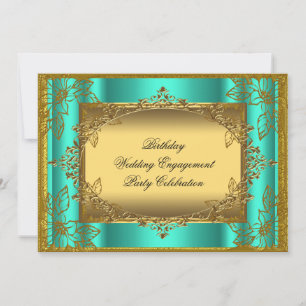 Invitation Modèle de fiançailles de mariage pour anniversaire