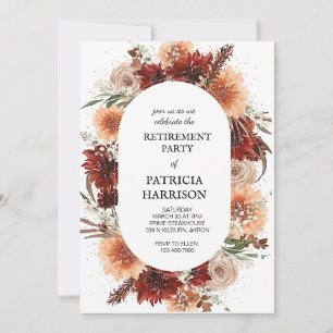 Invitation Modèle de l'invitation de la partie de retraite