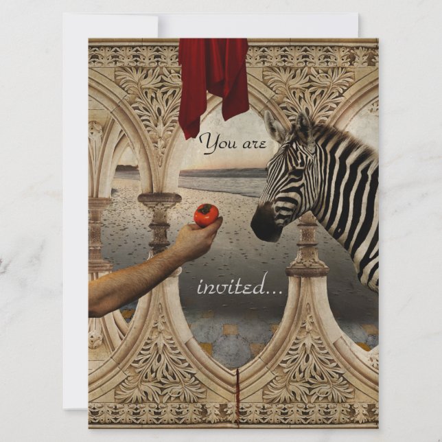 Invitation modèle de l'invitation de Masquerade/mardi-gras (Devant)