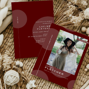 Invitation Modèle de photo amusant diplômé fête de fin d'étud