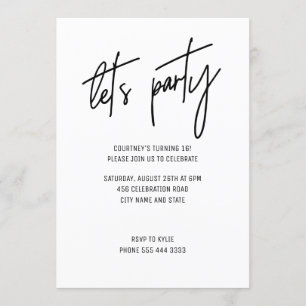 Invitation Modèle de police #19