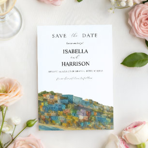 Invitation Modèle de Puerto Rico pour Sauvegarder la Date