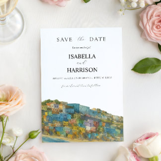 Invitation Modèle de Puerto Rico pour Sauvegarder la Date