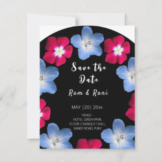 Invitation Modèle de variété noir