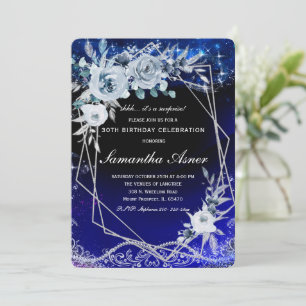 Invitation Modèle d'invitation d'anniversaire surprise