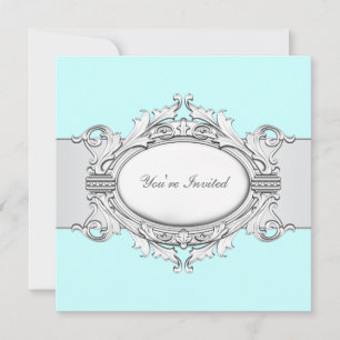 Invitation Modèle d'invitation de fête de toutes occasions Bl