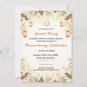 Invitation Modèle d'invitation de pendaison de crémaillère mu