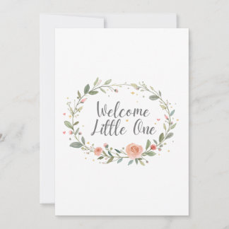 Invitation Modèle d'invitation pour Baby Shower Floral
