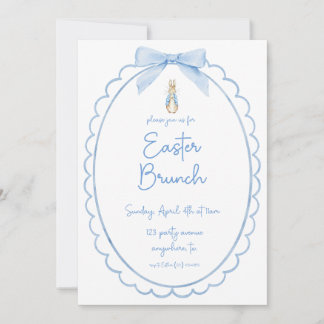 Invitation Modèle d'invitation pour brunch de Pâques | Imprim