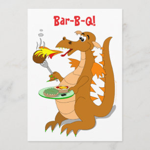 Invitation Modèle d'invitations de partie de barbecue de