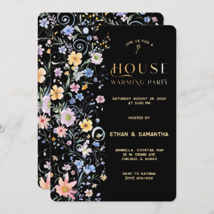 Invitation Modèle du parti de réchauffement climatique rustiq