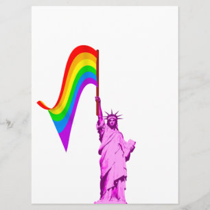 Invitation Modèle LGBT de la statue de la liberté