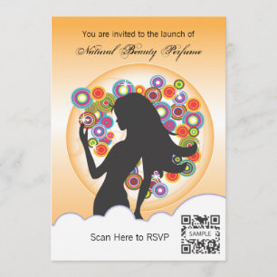 Invitation Modèle parfum